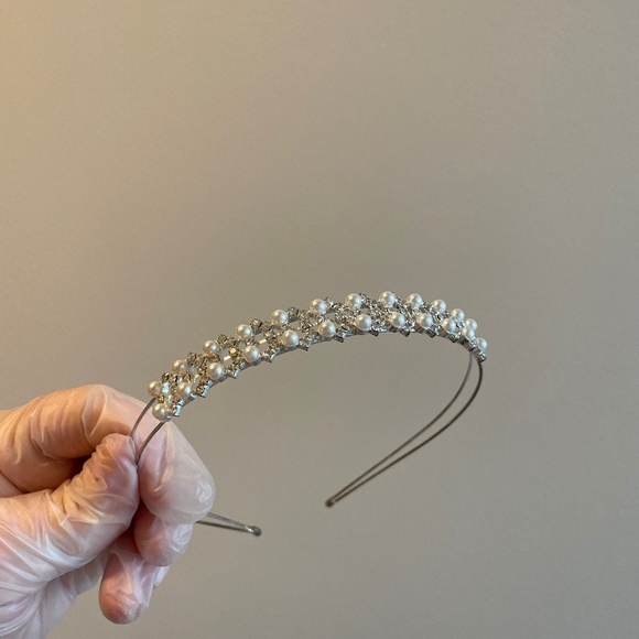 Accessories - Pearl and Crystal headband